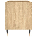 Hifi-Benk Sonoma Eik 85X38X48 Cm Konstruert Tre