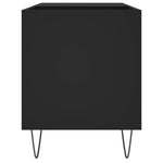 Hifi-Benk Svart 85X38X48 Cm Konstruert Tre
