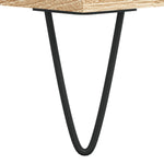 Hifi-Benk Sonoma Eik 85X38X48 Cm Konstruert Tre