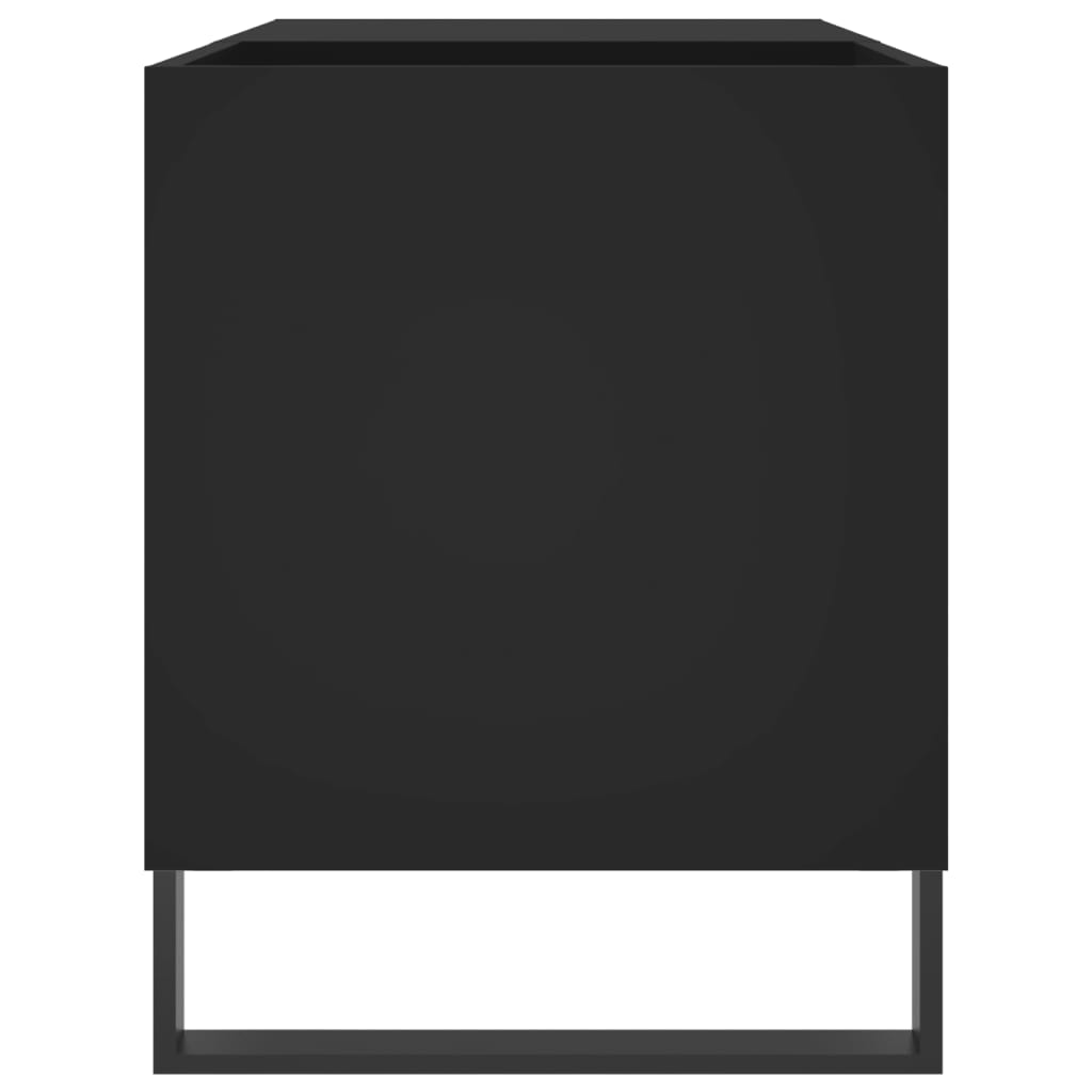 Hifi-Benk Svart 85X38X48 Cm Konstruert Tre