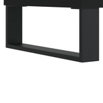 Hifi-Benk Svart 85X38X48 Cm Konstruert Tre