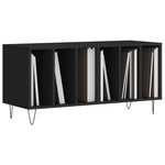 Hifi-Benk Svart 100X38X48 Cm Konstruert Tre