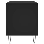 Hifi-Benk Svart 100X38X48 Cm Konstruert Tre