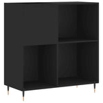 Hifi-Benk Svart 84,5X38X89 Cm Konstruert Tre