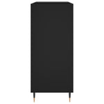 Hifi-Benk Svart 84,5X38X89 Cm Konstruert Tre