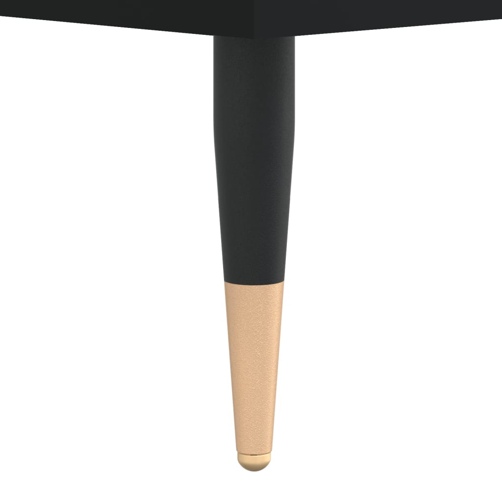 Hifi-Benk Svart 84,5X38X89 Cm Konstruert Tre