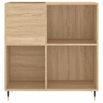 Hifi-Benk Sonoma Eik 84,5X38X89 Cm Konstruert Tre