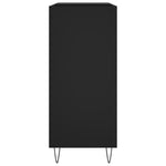 Hifi-Benk Svart 84,5X38X89 Cm Konstruert Tre