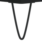 Hifi-Benk Svart 84,5X38X89 Cm Konstruert Tre
