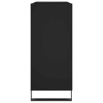 Hifi-Benk Svart 84,5X38X89 Cm Konstruert Tre