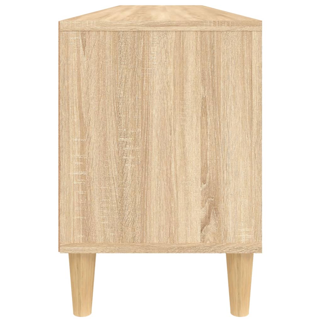 Tv-Benk Sonoma Eik 150X30X44,5 Cm Konstruert Tre