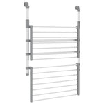 Tørkestativ For Balkong 54X25X42 Cm Aluminium