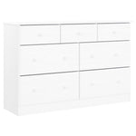 Kommode Alta Hvit 112X35X73 Cm Heltre Furu