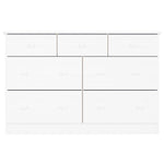 Kommode Alta Hvit 112X35X73 Cm Heltre Furu