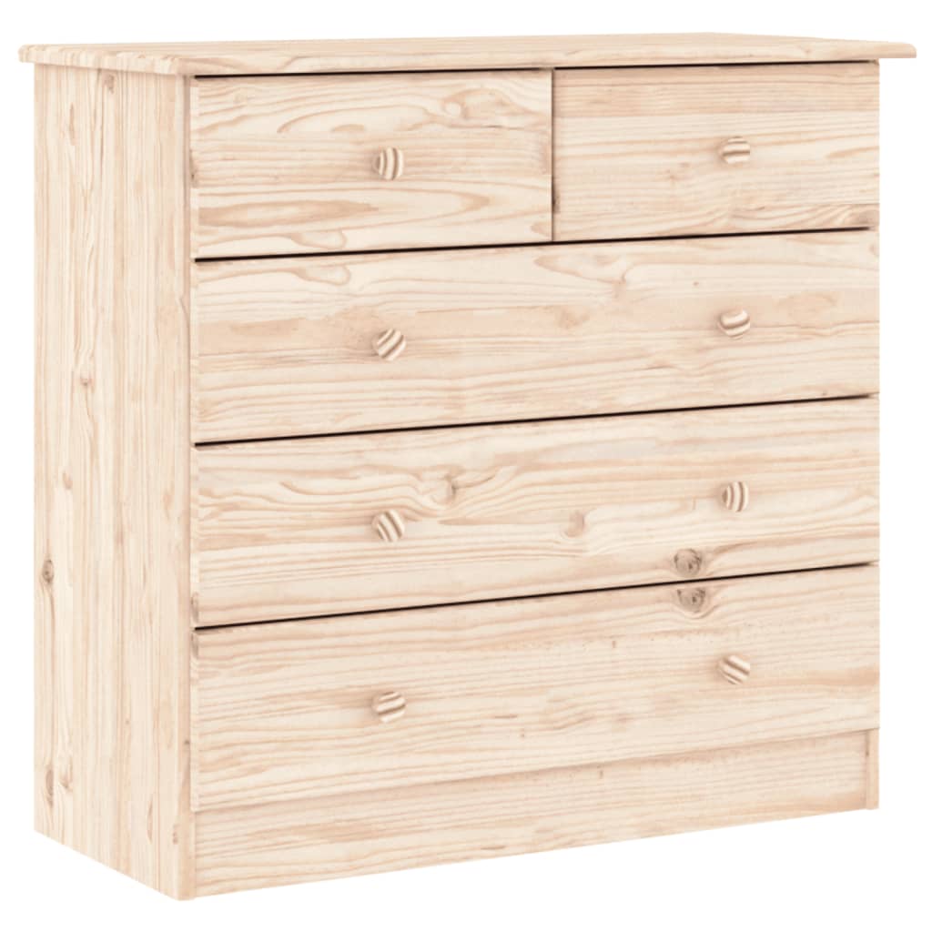 Kommode Alta 77X35X73 Cm Heltre Furu