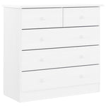Kommode Alta Hvit 77X35X73 Cm Heltre Furu