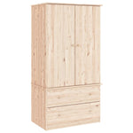 Garderobe Alta 90X55X170 Cm Heltre Furu