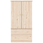 Garderobe Alta 90X55X170 Cm Heltre Furu