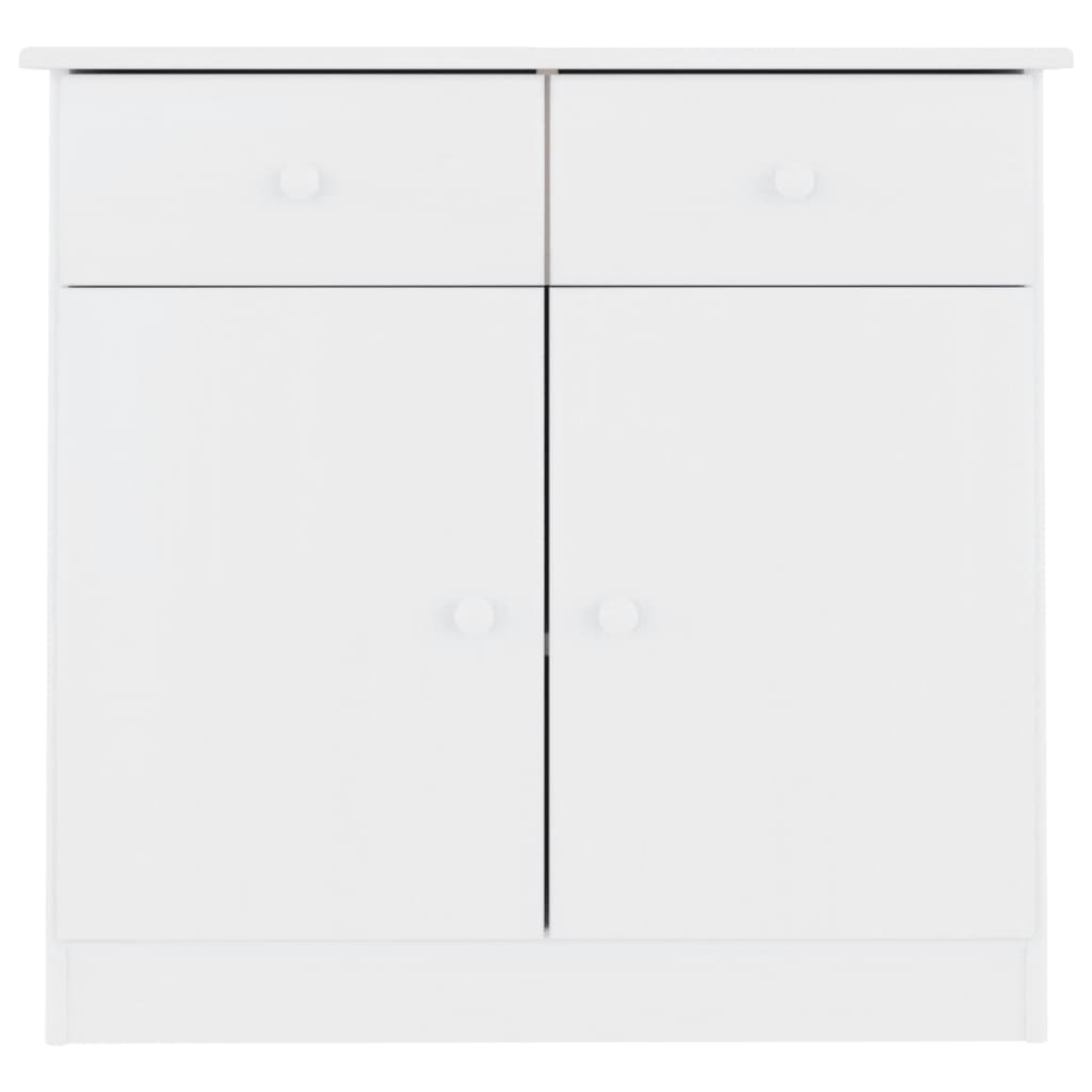 Skjenk Alta Hvit 77X35X73 Cm Heltre Furu