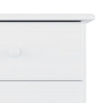 Skjenk Alta Hvit 77X35X73 Cm Heltre Furu