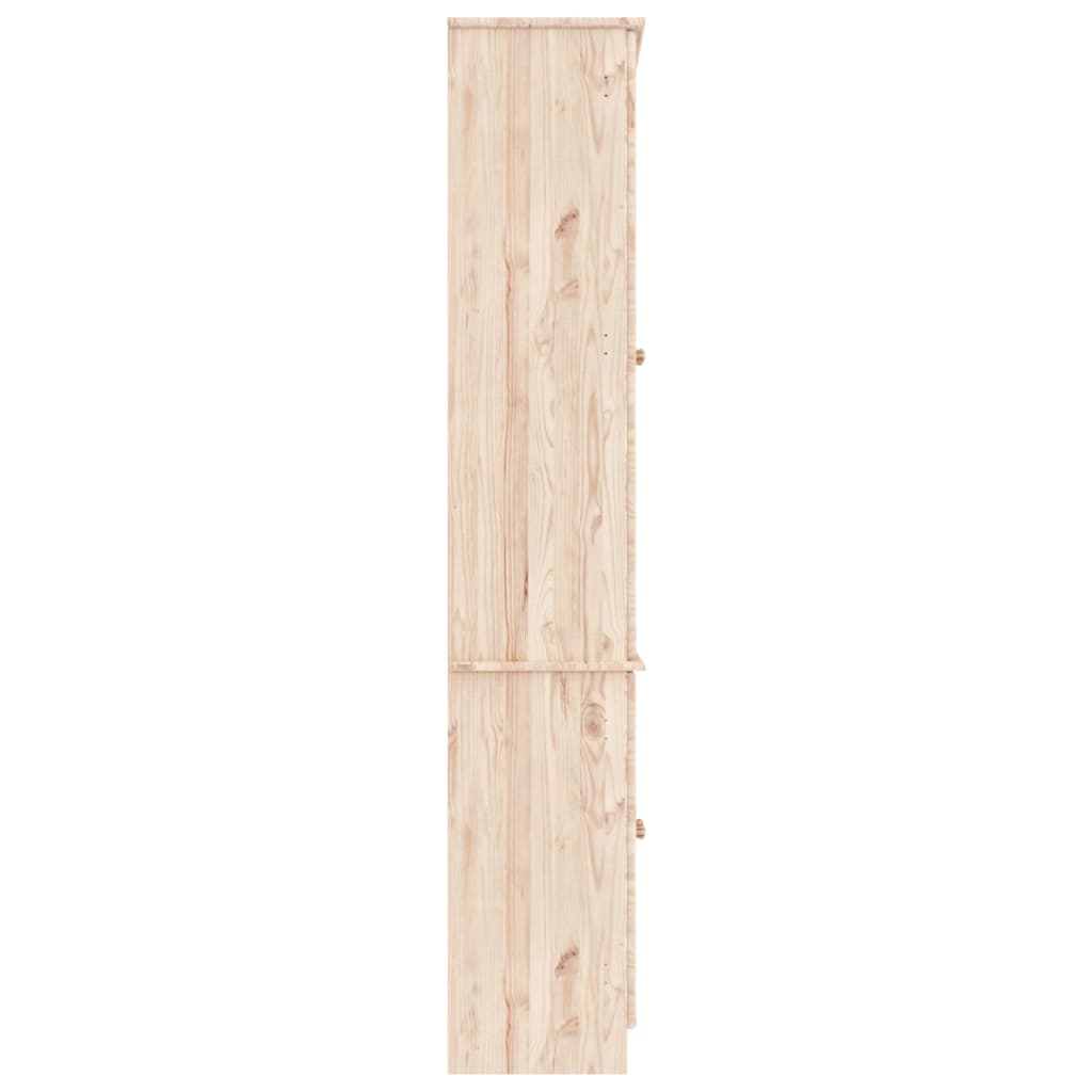 Vitrine Alta 77X35X186,5 Cm Heltre Furu