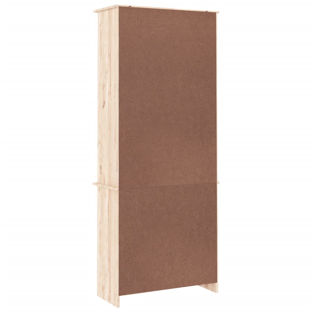 Vitrine Alta 77X35X186,5 Cm Heltre Furu