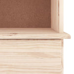 Bokhylle Med Skuffer Alta 77X35X186,5 Cm Heltre Furu