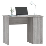 Skrivebord Grå Sonoma 100X55X75 Cm Konstruert Tre
