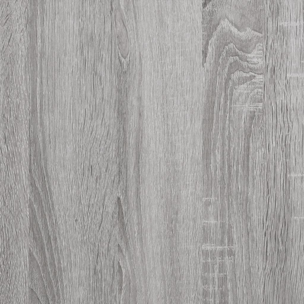 Skrivebord Grå Sonoma 100X55X75 Cm Konstruert Tre