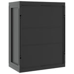 Oppbevaringsskap For Hage Svart 65X37X85 Cm Pp