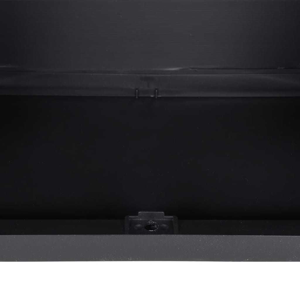 Oppbevaringsskap For Hage Svart 65X37X85 Cm Pp