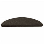 Selvklebende Trappematter 10 Stk Antrasitt 56X17X3 Cm