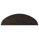 Selvklebende Trappematter 10 Stk Antrasitt 56X17X3 Cm