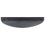 Selvklebende Trappematter 10 Stk Antrasitt 56X17X3 Cm