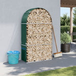 Vedholder Grønn 120X45X210 Cm Galvanisert Stål