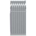 Vedholder Lysegrå 40X45X100 Cm Galvanisert Stål