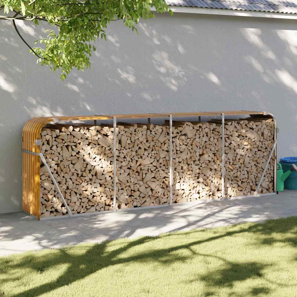 Vedholder Treutseende 300X45X100 Cm Galvanisert Stål