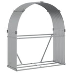 Vedholder Sølv 120X45X140 Cm Galvanisert Stål