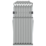 Vedholder Sølv 234X45X100 Cm Galvanisert Stål