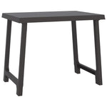 Campingbord Antrasitt 79X56X64 Cm Pp Tre-Utseende