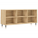 Tv-Benk Sonoma Eik 103,5X30X50 Cm Konstruert Tre
