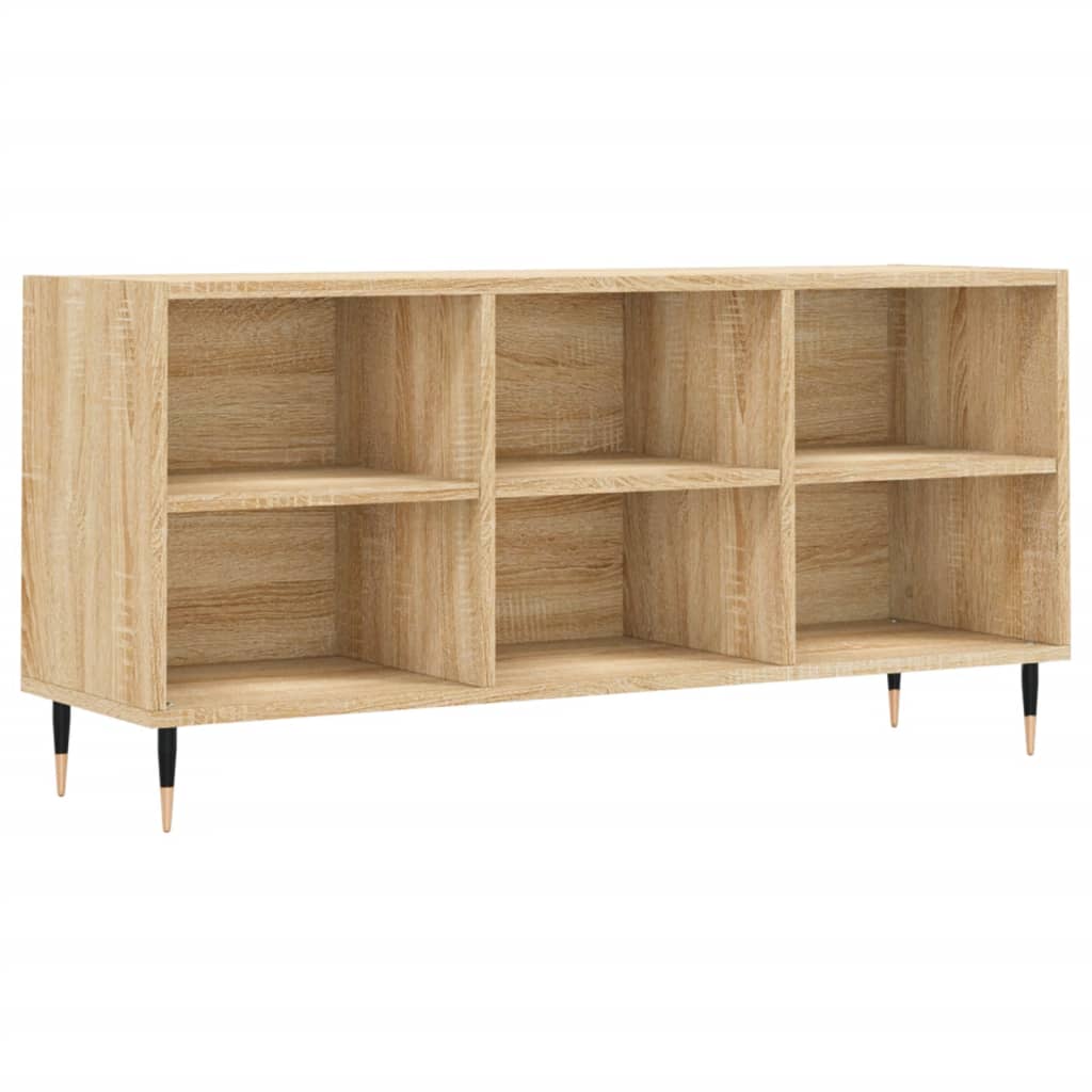 Tv-Benk Sonoma Eik 103,5X30X50 Cm Konstruert Tre