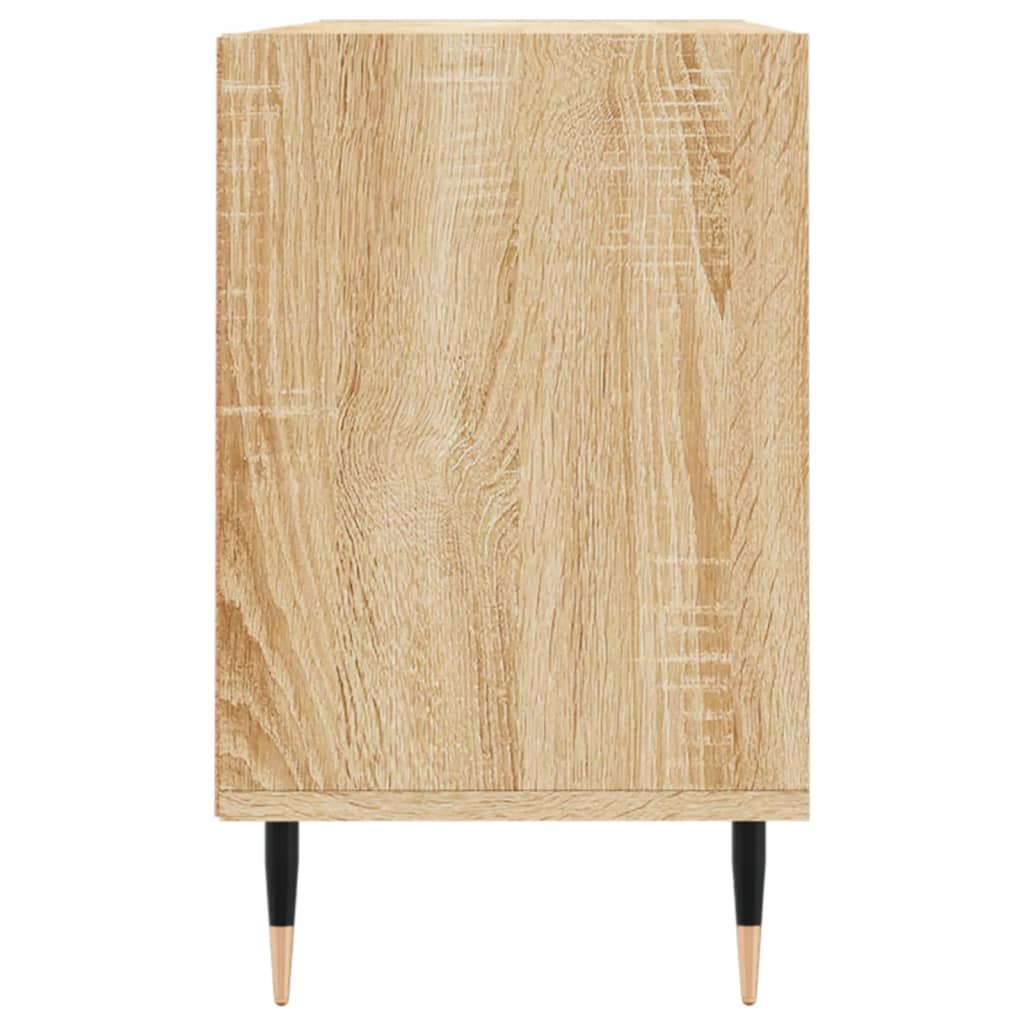 Tv-Benk Sonoma Eik 103,5X30X50 Cm Konstruert Tre