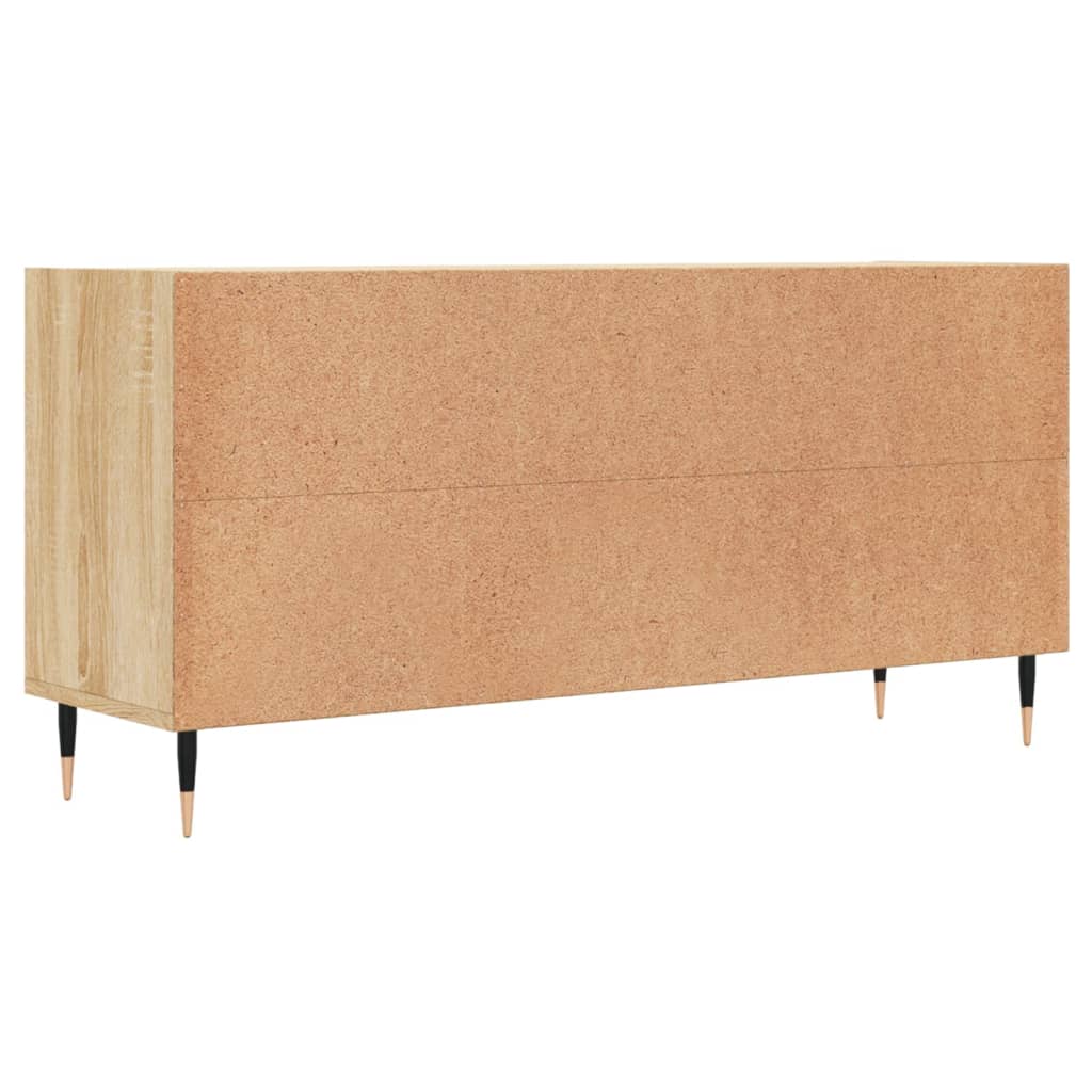 Tv-Benk Sonoma Eik 103,5X30X50 Cm Konstruert Tre