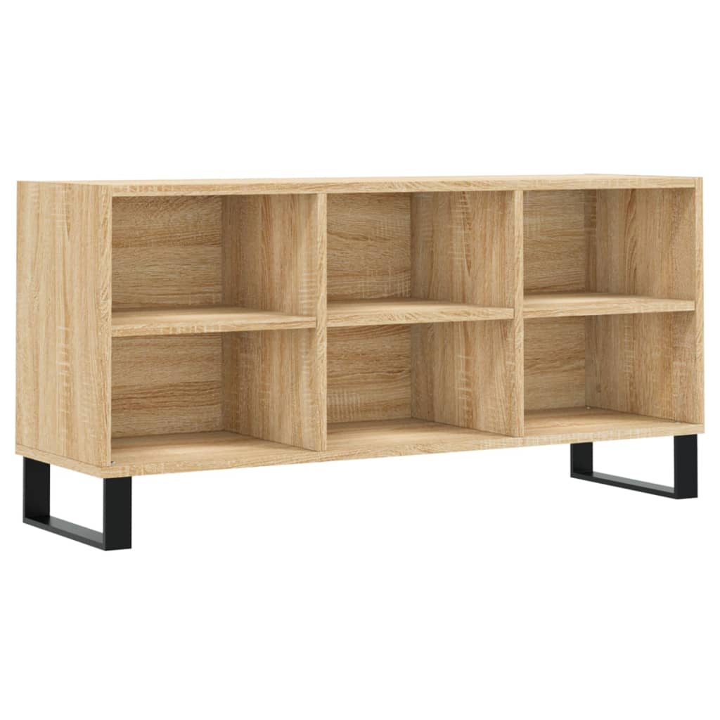Tv-Benk Sonoma Eik 103,5X30X50 Cm Konstruert Tre