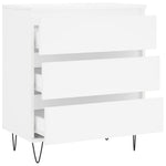 Skjenk Hvit 60X35X70 Cm Konstruert Tre