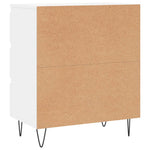 Skjenk Hvit 60X35X70 Cm Konstruert Tre