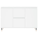 Skjenk Hvit 104X35X70 Cm Konstruert Tre