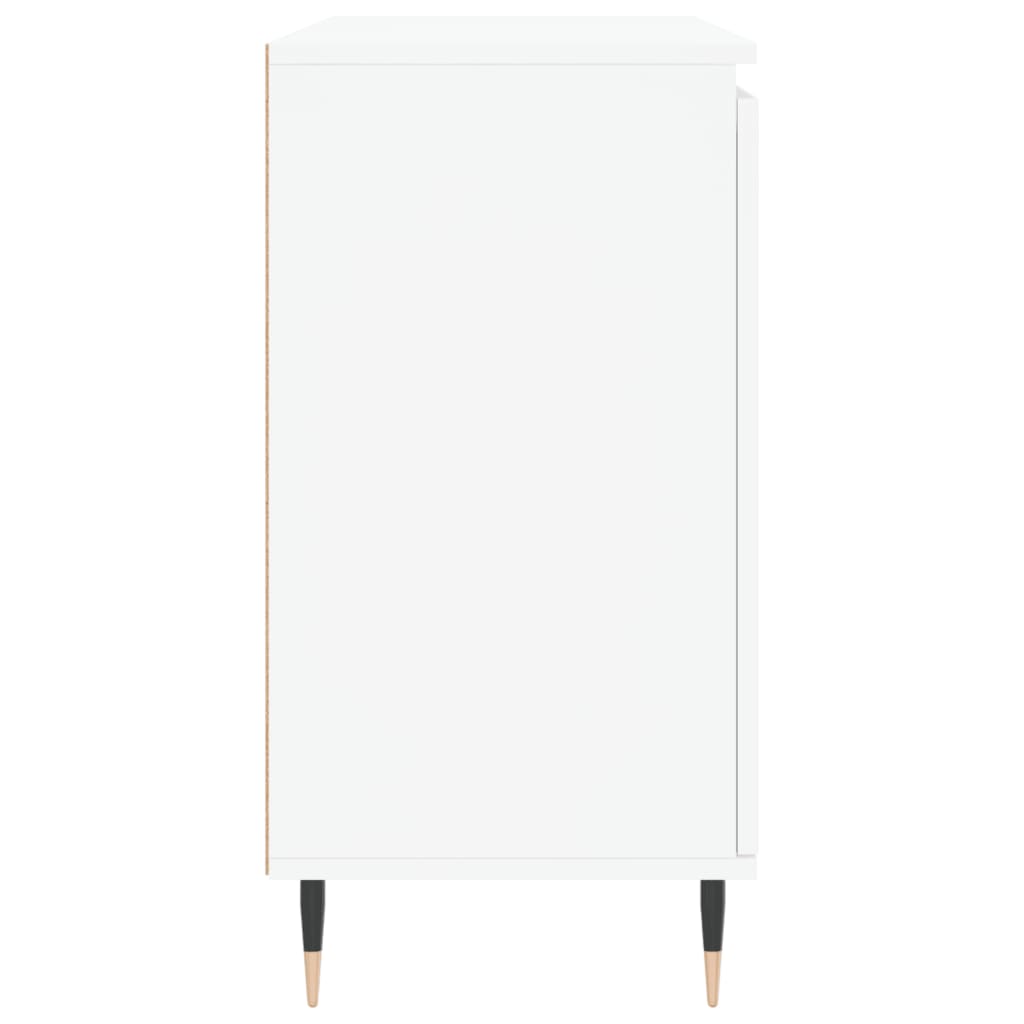 Skjenk Hvit 104X35X70 Cm Konstruert Tre