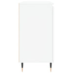 Skjenk Hvit 104X35X70 Cm Konstruert Tre